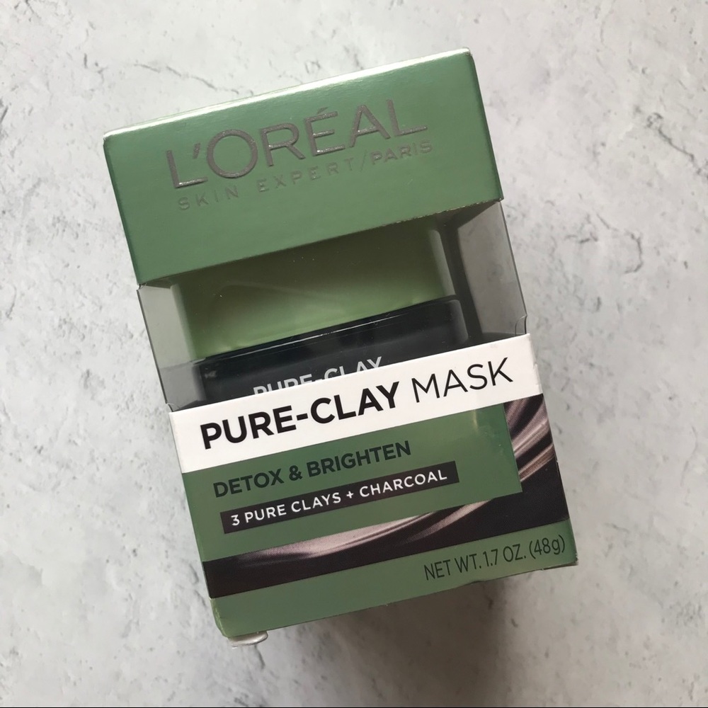 L’Oréal Pure Clay Detox Mask BNIB